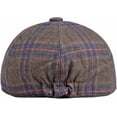 thumbnail image 3 of CoCopeaunts Beret Hats for Men 6 Panels Octagonal Newsboy Cap Retro Plaid Artist Painter Beret Hat Ivy Cap Autumn Winter Hat, 3 of 7