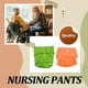 thumbnail image 3 of Minnieouse Pañal para adultos, reutilizable, lavable, ajustable, a prueba de fugas, transpirable, pantalones de enfermería, tela para masajeadores Naranja, 3 of 6