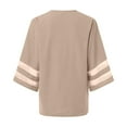 thumbnail image 5 of TINZ Casual Jacket Dailywear V Neck Solid Color Comfortable Designer Outerwear Open Front Summer Plus Size Short Sleeve Shirts Blouses Womens Button down Long Sleeve Cardigan Cardigan Sweatshirt, 5 of 5