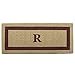 thumbnail image 3 of Nedia Home 02074R Single Picture - Brown Frame 24 x 57 In. Heavy Duty Coir Doormat - Monogrammed R, 3 of 4