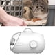 thumbnail image 5 of Bolsa de transporte para gatos Space Capsule, transpirable, de 24 l, grande, portátil, de un solo hombro, para gatos y gatitos, color blanco., 5 of 13