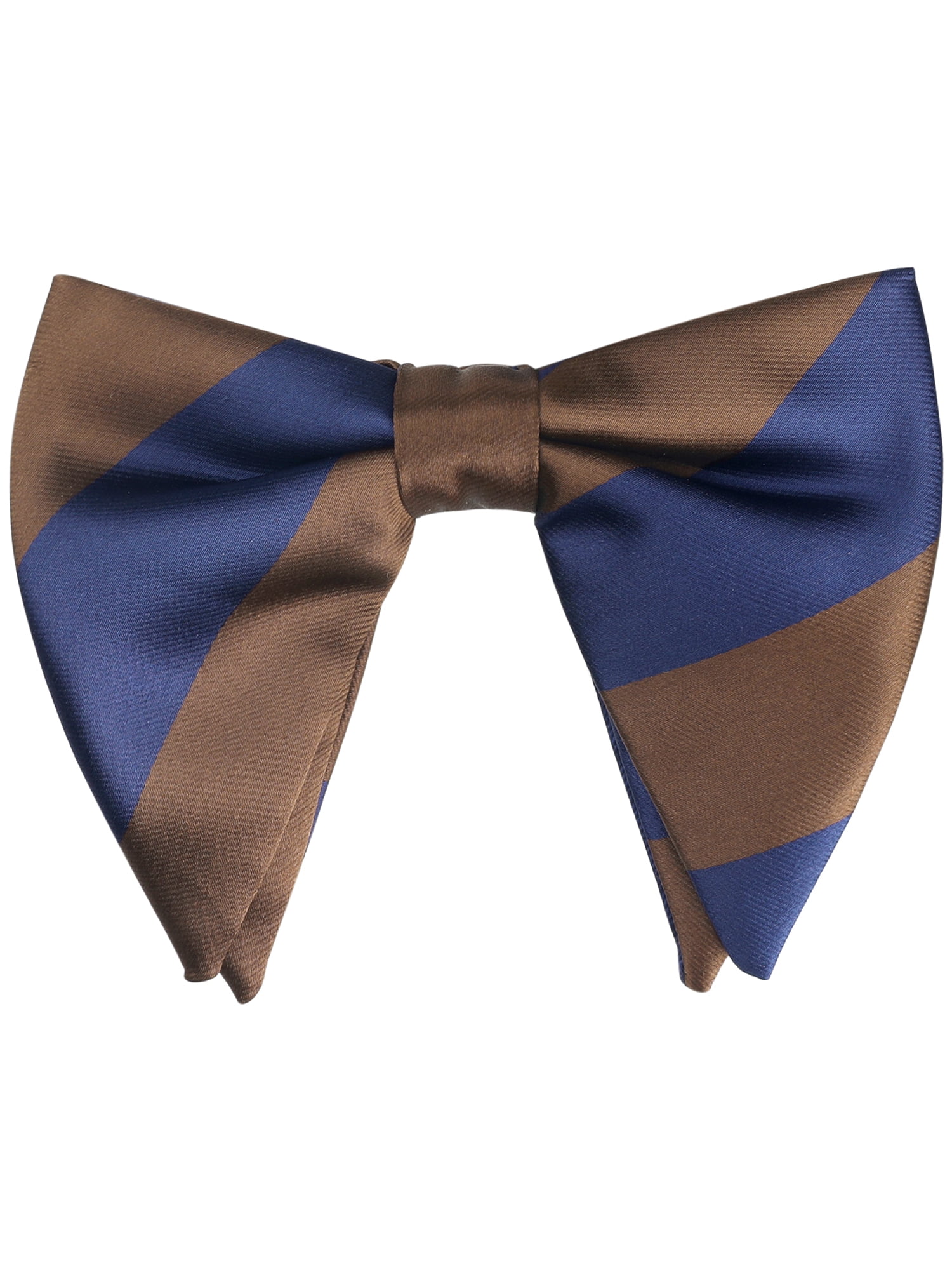 Corbatas de moño preatadas de rayas gruesas para hombres Elerevyo ...