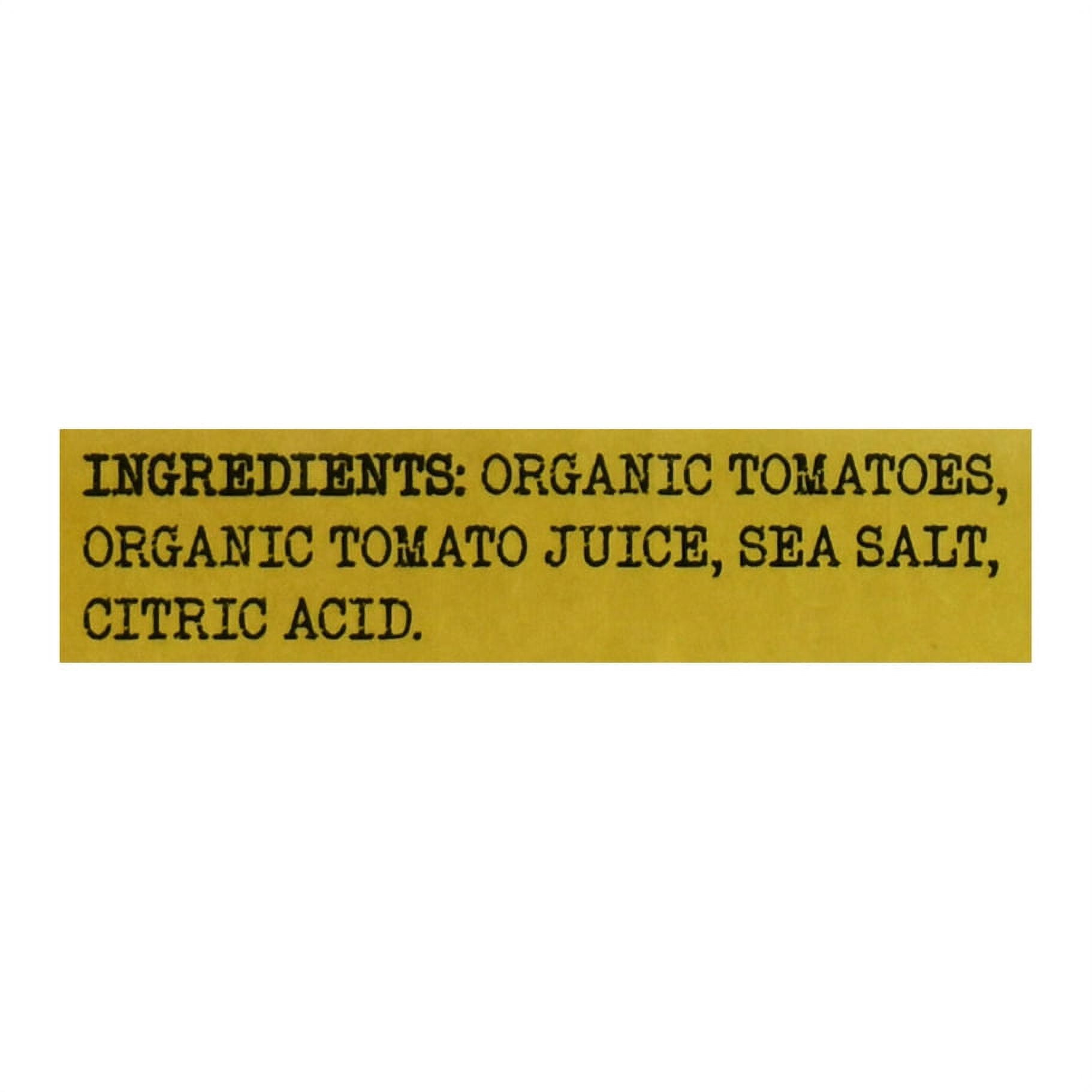 Bianco Dinapoli Organic Whole Peeled Tomatoes 28 oz 6 pack