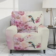 thumbnail image 2 of FUIALDOLG 4-Pieces Hummingbird Cherry Blossom Print Recliner Sofa Covers Stretch Washable Reclining Couch Covers for Reclining Chair Sofa Slipcovers Fall Furniture Protector, 2 of 7