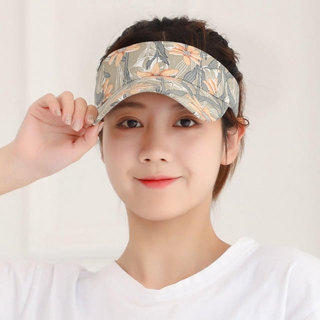 Sombrero con visera de para verano, gorras para ejercicio de playa al , gorras con estampado de hojas, , Macarena sombrero con visera