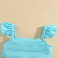 thumbnail image 4 of Sister and Brother Matching Swimsuits Girls Two-Piece Bikini Sets  Boys Swim Shorts Trunks, 4 of 8