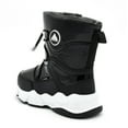thumbnail image 3 of Nova Mountain Boys Girls Little Kids Winter Snow Boots NF-NFWB105-Black-6, 3 of 7