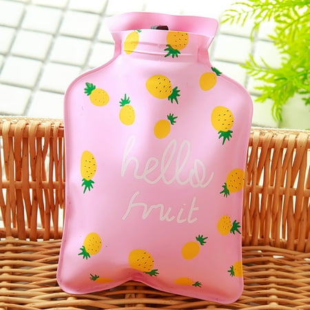 

Wesracia Cute CartoonWater-filled Hot Water Bottle Portable Water Hot Water Bag Hot Water Bag For Pain Relief