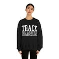 thumbnail image 5 of Track Season Sweatshirt Trendy Track and Field Long Sleeve Shirt Black Large, 5 of 8
