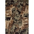 thumbnail image 1 of United Weavers 712 30275 58 5 ft. 3 in. x 7 ft. 2 in. Woodside Deer Kin Area Rug, Multicolor, 1 of 1