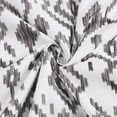 thumbnail image 5 of Nanshing Jamie Grommet Light Filtering Boho Curtain Set, Black Gold, 37" x 84", 5 of 5