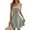 Light Green, variant on WTOBBY Women's Fashion Floral Print Waisted Spaghetti Strap Dress for Casual Summer Wear, Slim Fit and Elegant Design, Perfect for Evening Outings and Special Occasions,Black L