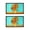 Sunflowers Vincent Willem Van Gogh, variant on WIRESTER 2-Pack 3.15" Rectangle Embroidered Logo Patches – Iron-On/Sew-On Appliques with Black Border for Hats, Jackets, Shirts, Vests & Jeans - Sunflowers Vincent Willem Van Gogh