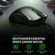 thumbnail image 2 of Dispositivo óptico Irfora Ratón ergonómico DeathAdder Essential para juegos con cable, con sensor óptico de 6400 DPI, 5 botones programables, color blanco (versión 2021) Irfora Dispositivo óptico, 2 of 2