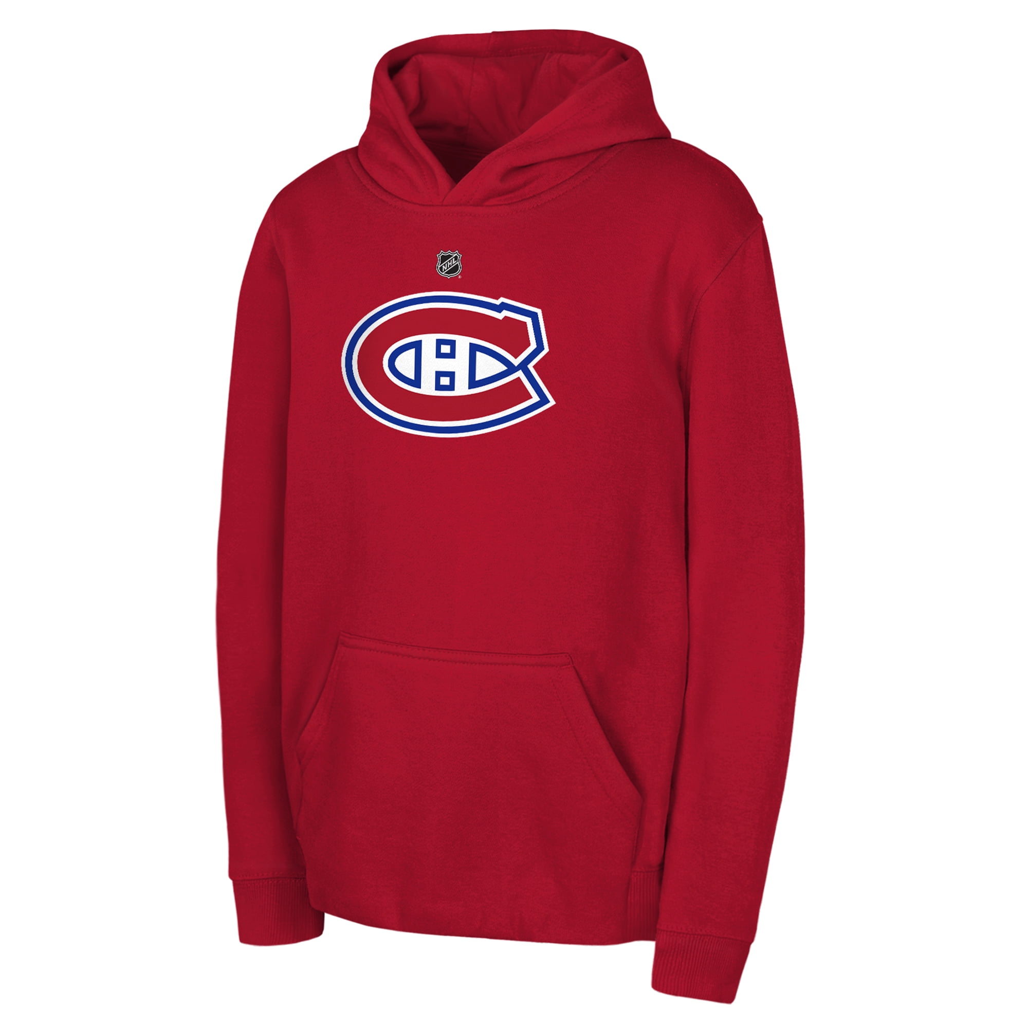 Youth Outerstuff-Red Montreal Canadiens Primary Logo Pullover Hoodie