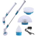 thumbnail image 1 of Electric Spin Scrubber Turbo Scrub Cleaning Brush Cordless Chargeable Bathroom Cleaner With Extension Handle Adaptive, 1 of 3