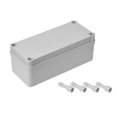 thumbnail image 1 of Unique Bargains 180mmx80mmx70mm Dustproof IP65 Junction Box DIY Case Enclosure Gray, 1 of 1