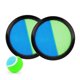 thumbnail image 1 of 26-27 Kids Toss Catch Ball Toy with Adjustable Band Paddle Indoor Outdoor Backyard Parent-children, 1 of 5