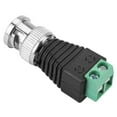 10Pcs Green Coaxial BNC Male Cable Connector Terminal Adapter CCTV