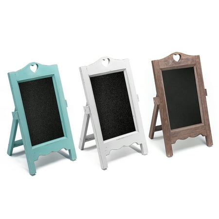 Chalkboard In Kitchen Aimeeli Rustic Wooden Framed Table Top Standing Mini Chalkboard Sign Chalk Board Surface for Vintage Decor for Kitchen, Restaurant, Bar, Wedding, and Home 5
