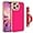 Hot Pink, variant on for iPhone 15 Pro Max Case, 15 Pro Max Phone Case with Adjustable Wristband Kickstand Slim Fit Soft TPU Scratch Resistant Shockproof Protective Case for iPhone 15 Pro Max 6.7", Hot Pink