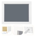 thumbnail image 5 of WHAMVOX 1 Set Baby Footprint Ink Pad Kit DIY Picture Frame Keepsake Kit Baby Handprint Kit with Fetal Hair Bottles, 5 of 8