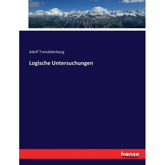 Logische Untersuchungen, (Paperback)