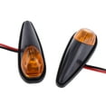 thumbnail image 3 of 2pcs LED Motorcycle Flush Mount Turn  Light Motorbike Indicator Lamp Amber, 3 of 8