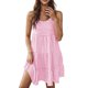 thumbnail image 2 of mfyjkho Vestidos midi para mujer, Vestido informal de verano para mujer, con cuello redondo, a rayas, sin mangas y para vacaciones Vestidos de otoño s, 2 of 7