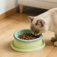 thumbnail image 1 of Comedero elevado de silicona para perros y gatos, antideslizante, protege el cuello y reduce la tensión., 1 of 6