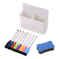 thumbnail image 3 of Magnetic Dry Erase Marker Holder, Holder for Whiteboard, 8 Pieces Markers, 3 of 9