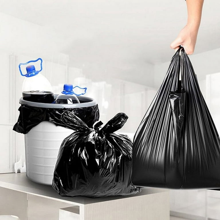 Plastic Black Disposable Garbage Bags