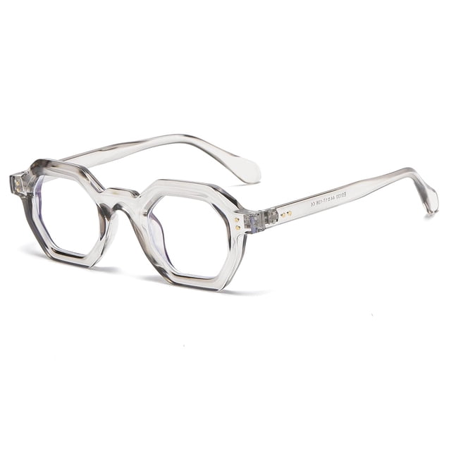 Gafas de bloqueo de luz azul JOVAKIT con montura octagonal retro