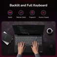 thumbnail image 5 of 15.6" IPS FHD Gaming Laptop, 8 Cores AMD Ryzen 7 6800H 16GB DDR5 RAM 1TB SSD (Up to 4.7GHz) AMD Radeon 680M GPU-Computer with 100W GaN Type-C Backlit Keyboard Fingerprint Black, 5 of 8
