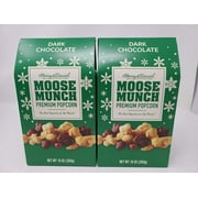 Holiday Munch Premium Popcorn Dark Chocolate 10 Oz, 2 Boxes