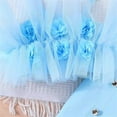 thumbnail image 6 of Utlike Girls Outfits Toddler 2 Pcs Clothing Set Strap Sleeveless Flower Tops And Elastic High Waisted Flare-Leg Pants Set Flexible Fit Children'S Suit Size 4 Years-5 Years, 6 of 6