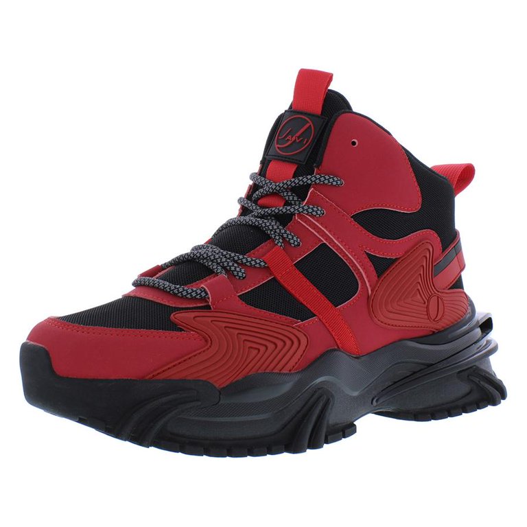 Javi Jiggy Mens Shoes Size 8, Color: Red/Black - Walmart.com