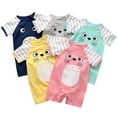 thumbnail image 3 of stylesilove Adorable Unisex Baby Totoro Short Sleeve Cotton Romper (90/18-24 Months, Grey), 3 of 3