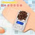 thumbnail image 2 of Precision Scales, 500g 0.01g, Pocket Scale, Jewelry Scale, Tare Function, For Kitchen, Coffee, Drug，JUN, 2 of 6