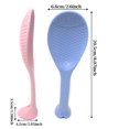 thumbnail image 2 of 2PCS Wheat Straw Fish Shaped Standing Rice Spoons Rice Paddle Spoons Upright Rice Ladle Sushi Shovel for Kitchen (2 Color), 2 of 7