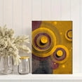 thumbnail image 2 of Abstract Geometric Circles Canvas Print, Suitable for Living Room, Office, Dining Room, Cafe, 2 of 8