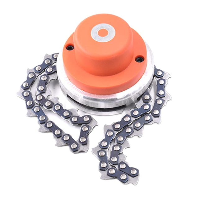 Cabezal de repuesto Universal Weed Wacker, accesorio de desbrozadora, cabezal de corte de cadena, cabezal de corte de hilo para accesorios de corte CUTICAT Cabeza de comedor de malas hierbas