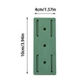thumbnail image 2 of No Drill Power Strip Holder, Self-Adhesive Surge Protector Mount with Cable Management, Punch Free Socket Organizer for Desk Wall Cabinet, Space Saving Plug-in Bracket with Strong Sticky Pad, 2 of 8