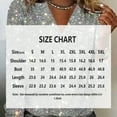 thumbnail image 4 of VIWORLD Women's Plus Size Sparkle V-Neck Top - Long Sleeve Glitter Blouse for Office & Casual Wear Green，XL, 4 of 4