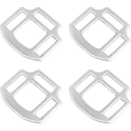 4 Pcs Horse Rein Buckles Harness Ring Buckle Horse Equipment Alloy Roping Rein Buckle Horse Trailer Accessories for DIY Making