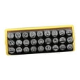 thumbnail image 2 of Juego de herramientas de estampado de metal Joya de joyería Grabado de estampado Conveniente Joya de joyería Conjunto de perforación para adultos de Escribe, 2 of 8
