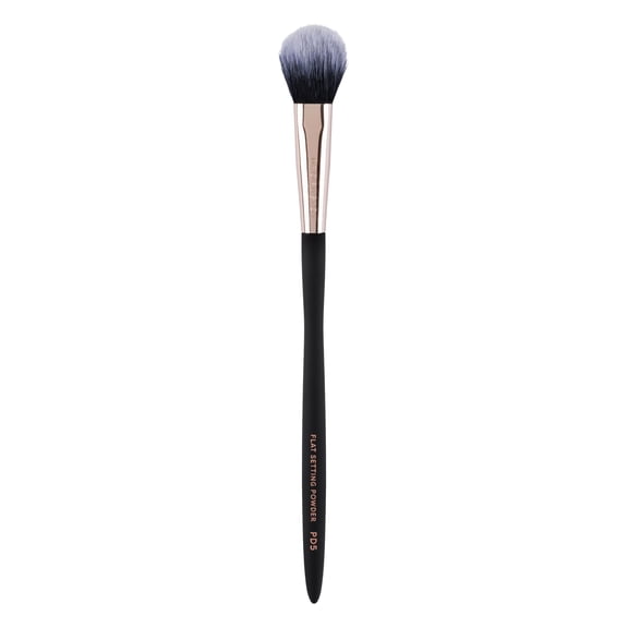 Profusion Cosmetics Artistry Series Flat Setting Powder Brush, Small Setting Makeup Brush for Precise Powder Application, Vegan & Cruelty-Free, Black