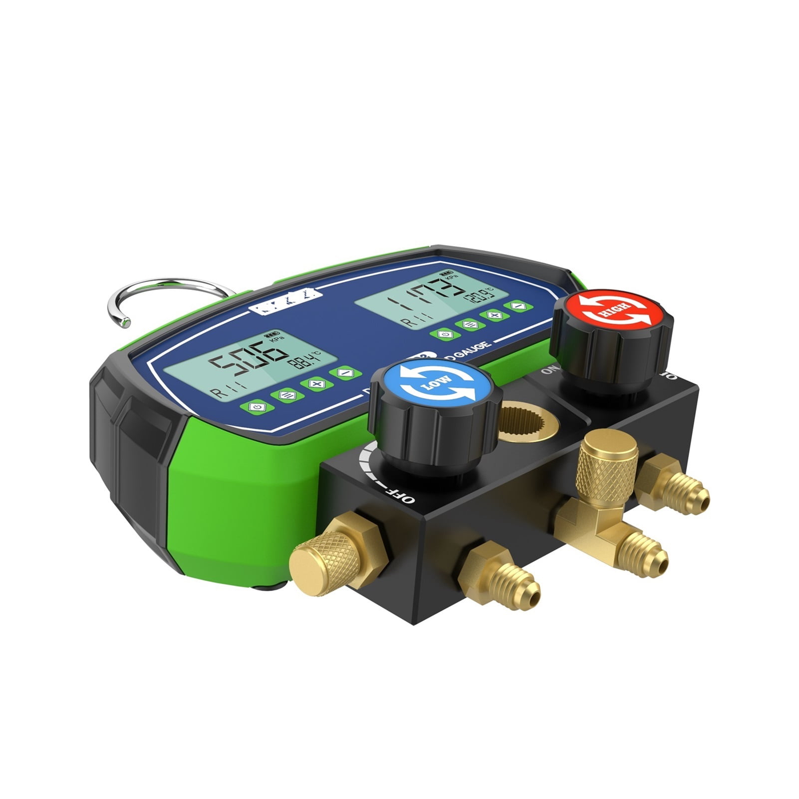 L302 Vacuum Pressure Temperature Tester Digital Refrigeration Manifold Gauge Leakage Test Refrigeration Tools
