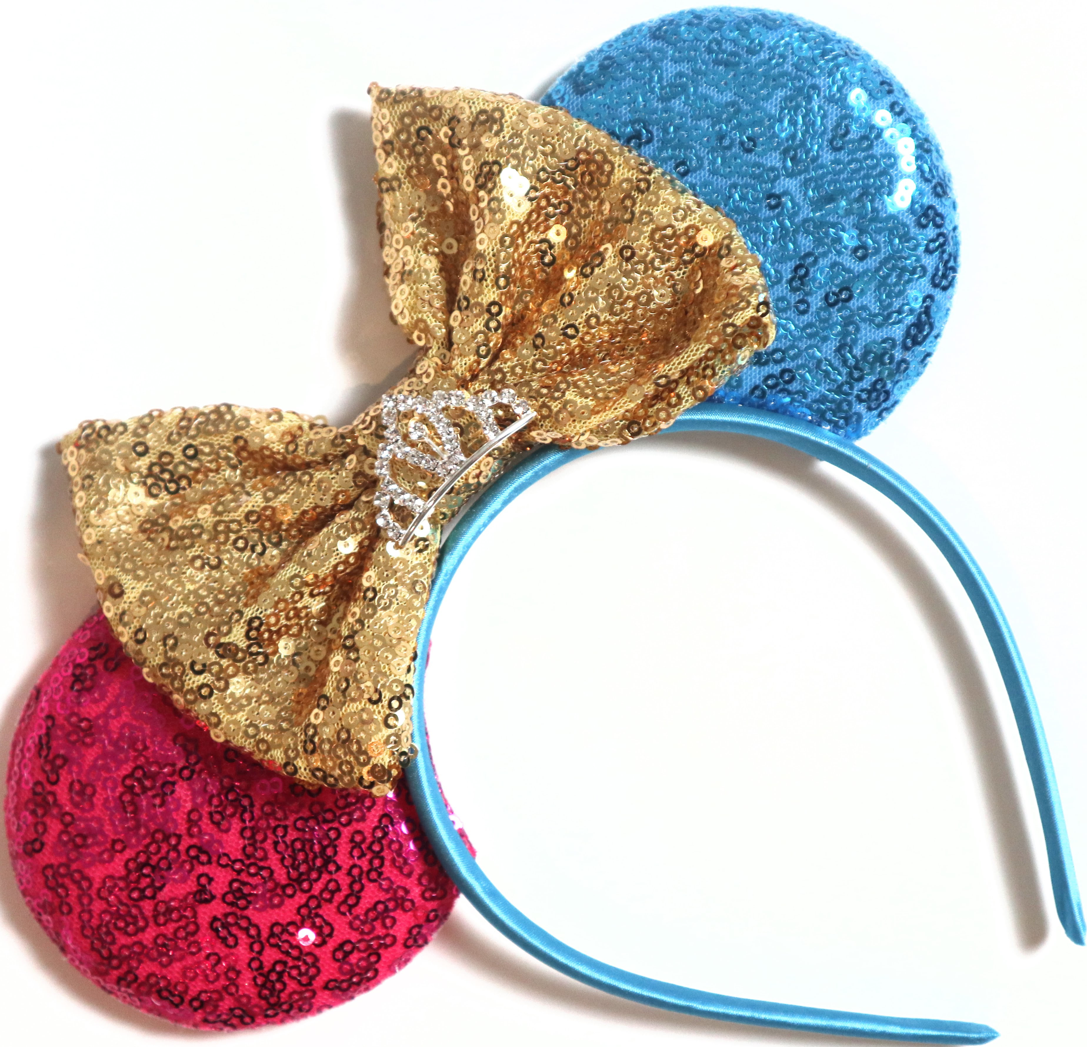 Disney Minnie Mouse Ears Headband Christmas Princess Halloween Mickey Belle Elsa 
