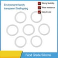 thumbnail image 5 of 200 Pieces Machine Repair Silicone O-ring Maintenance Accessories Portable Leakproof Seal Rings Assorted Kit Industrial Gaskets Maintenance Accessories, 5 of 5